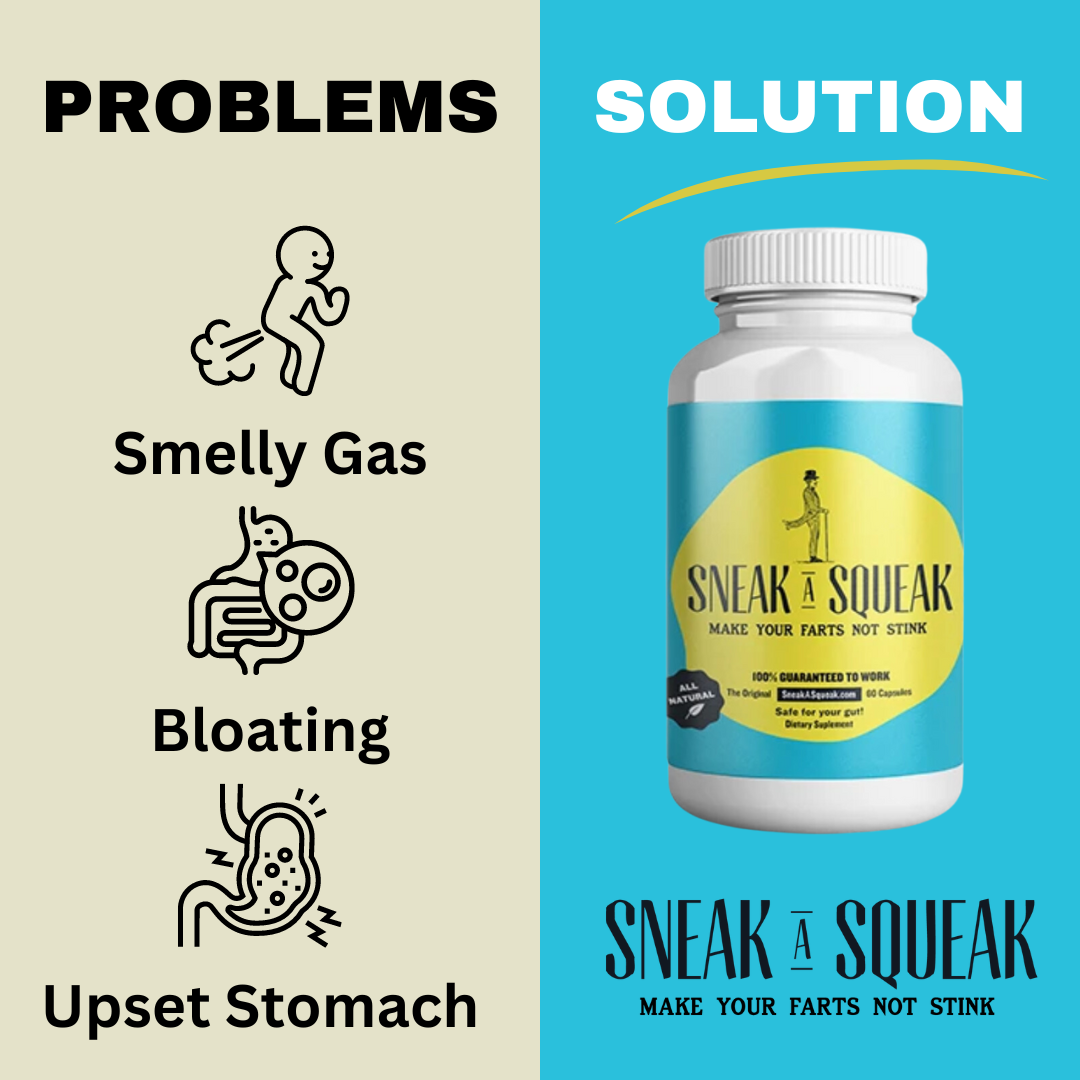 Make your gas not stink with Sneak a Squeak