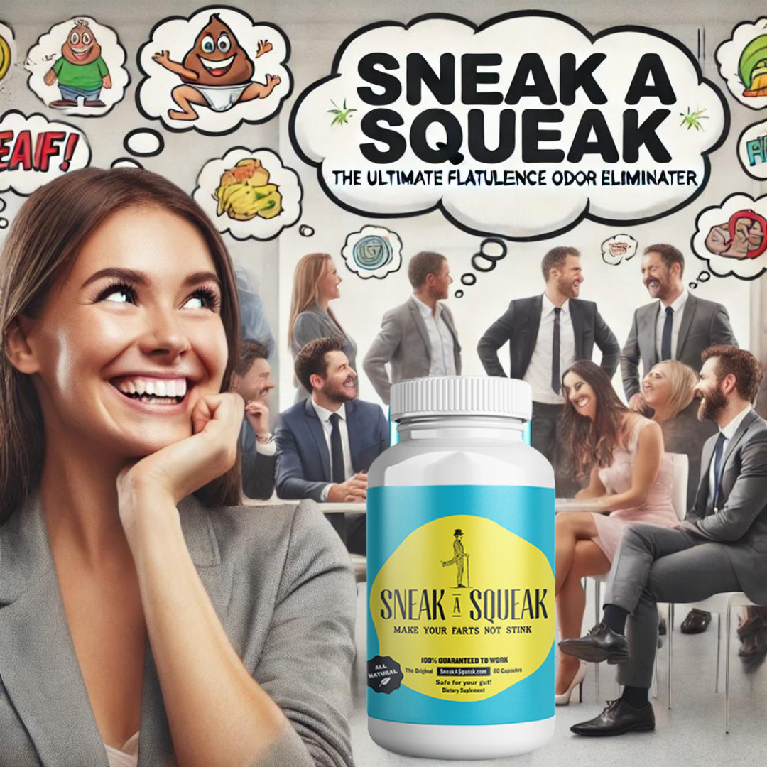 Eliminate Flatulence Odor Naturally with Sneak a Squeak