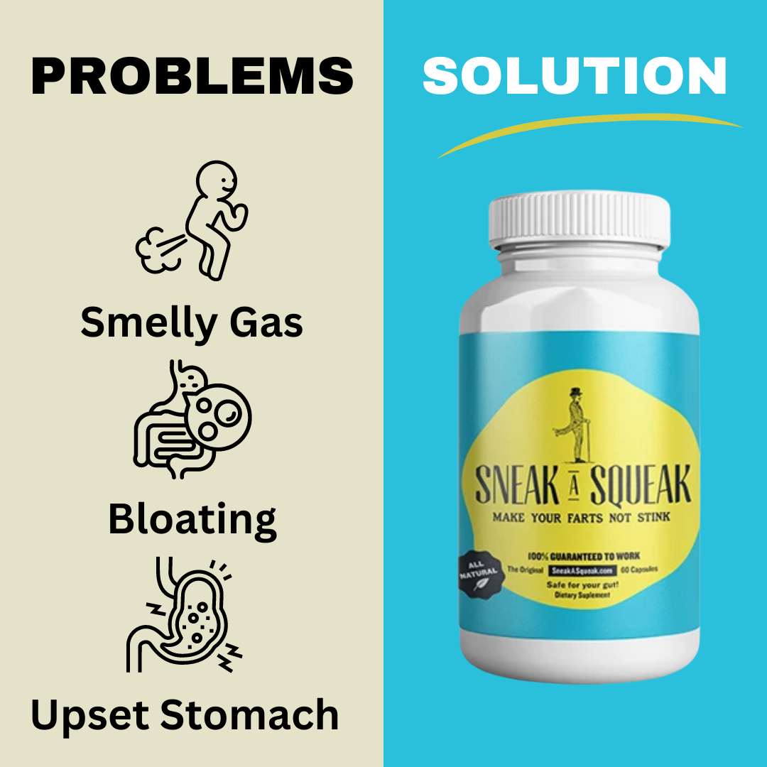 Sneak A Squeak - 1 Bottle, 60 Capsules