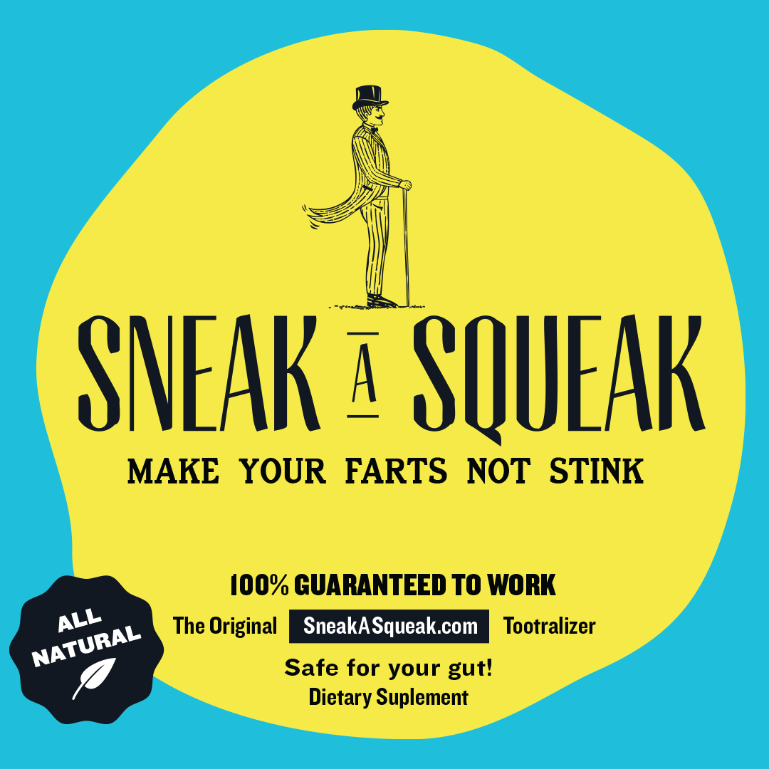 Sneak A Squeak - 3 Bottles, 180 Capsules - FREE SHIPPING